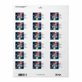 AIREDALE TERRIER ETIKET (Full Sheet)