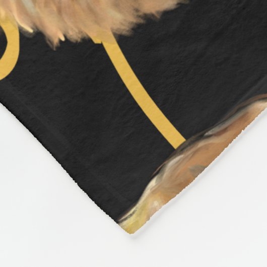 AIREDALE TERRIER FLEECE DEKEN (Hoek)