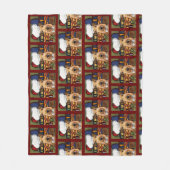 Airedale Terrier Fleece Deken (Voorkant)