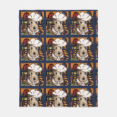 Airedale Terrier Fleece Deken (Voorkant)