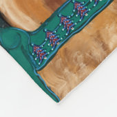 Airedale Terrier Fleece Deken (Hoek)