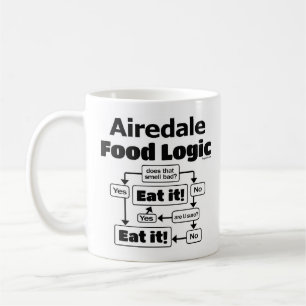 Airedale Terrier Food Logic Koffiemok