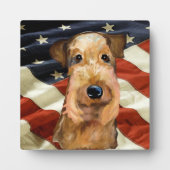 AIREDALE TERRIËR FOTOPLAAT (Voorkant)