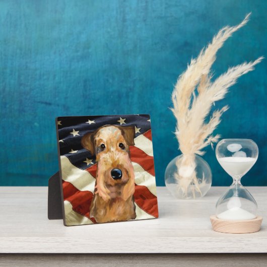 AIREDALE TERRIËR FOTOPLAAT (Insitu)