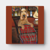 Airedale Terrier Fotoplaat (Voorkant)