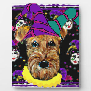 AIREDALE TERRIËR FOTOPLAAT