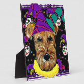 AIREDALE TERRIËR FOTOPLAAT (Zijkant)