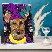 AIREDALE TERRIËR FOTOPLAAT (Zijkant)