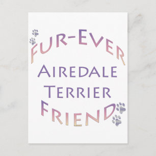 Airedale Terrier Furever Briefkaart