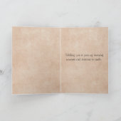 Airedale Terrier Geïllustreerde Verjaardag Kaart (Binnen)