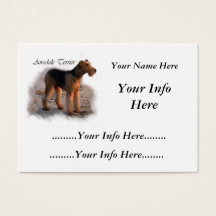 Airedale Terrier gepersonaliseerde Kaarten