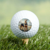 Airedale Terrier Golfballen (Insitu Shirt)