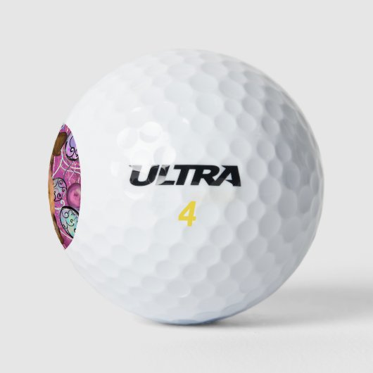 AIREDALE TERRIER GOLFBALLEN (Logo)