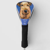 AIREDALE TERRIER GOLFHEADCOVER (Voorkant)