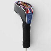 AIREDALE TERRIËR GOLFHEADCOVER (Schuin)