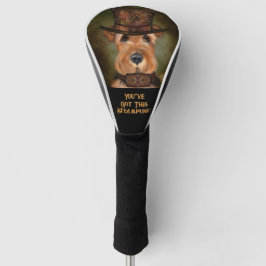 AIREDALE TERRIER GOLFHEADCOVER