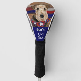AIREDALE TERRIER GOLFHEADCOVER