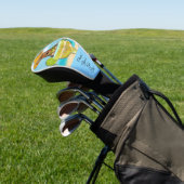 AIREDALE TERRIËR   GOLFHEADCOVER (Insitu)