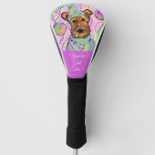 AIREDALE TERRIER GOLFHEADCOVER (Voorkant)