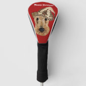Airedale Terrier   Golfheadcover (Voorkant)