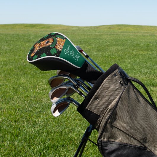 AIREDALE TERRIER GOLFHEADCOVER (Insitu)