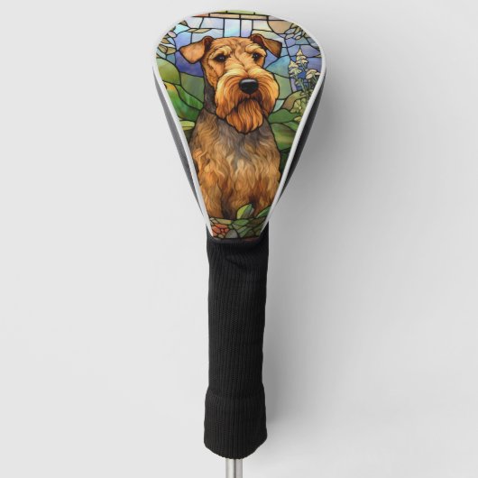 Airedale Terrier Golfheadcover (Voorkant)