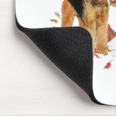 Airedale Terrier Halloween Muismat (Hoek)