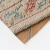 Airedale Terrier Holiday  Fleece Deken (Hoek)