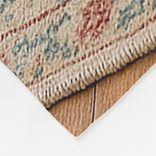 Airedale Terrier Holiday  Fleece Deken (Hoek)