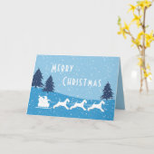  Airedale Terrier Holiday Kaart (Gele Bloem)