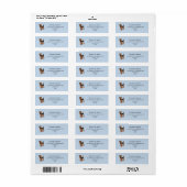 Airedale Terrier-hond adreslabels Etiket (Full Sheet)