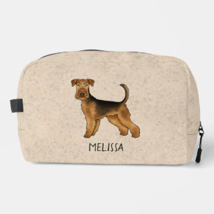 Airedale Terrier Hond Bingley Terrier Aangepaste N Toilettasje