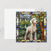 Airedale Terrier-hond notitiekaart (Voorkant / Achterkant)