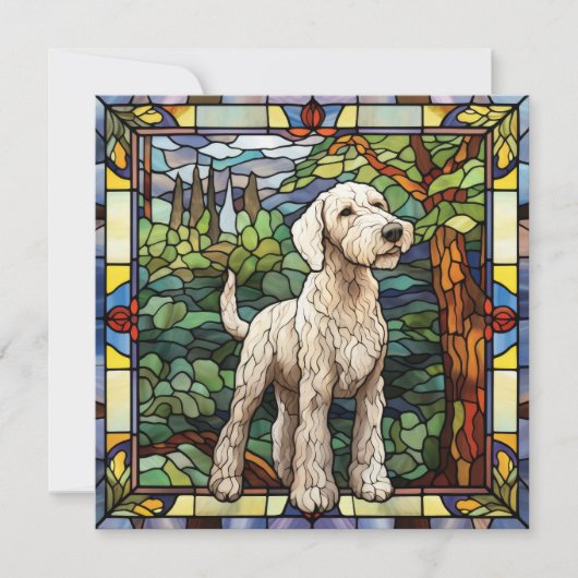Airedale Terrier-hond notitiekaart (Voorkant)
