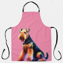 Airedale terrier Hond Schort
