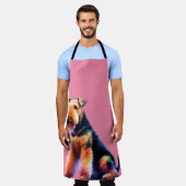 Airedale terrier Hond Schort (Gedragen)