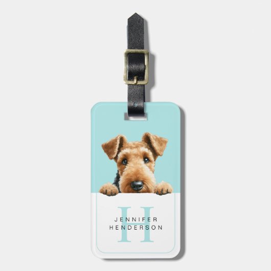 Airedale Terrier Honden Bagage Labels (Voorkant verticaal)