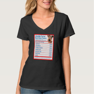 Airedale Terrier Hondenras Owner Funny Nutrition F T-shirt