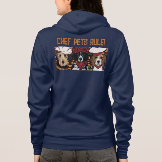 Airedale Terrier Hoodie (Achterkant)