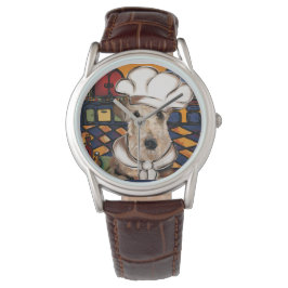 AIREDALE TERRIER HORLOGE