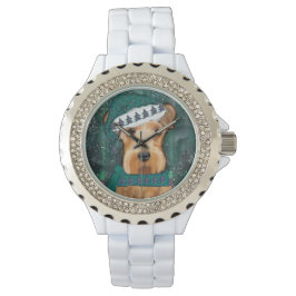Airedale Terrier Horloge