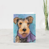 Airedale Terrier Kaart (Voorkant)