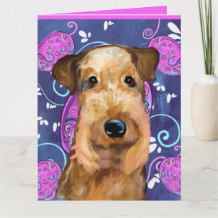 AIREDALE TERRIËR KAART