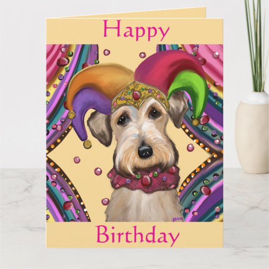 AIREDALE TERRIËR  KAART (Voorkant)