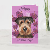 AIREDALE TERRIËR      KAART (Voorkant)