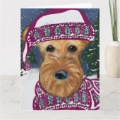 AIREDALE TERRIER KAART (Voorkant)