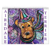 AIREDALE TERRIËR  KALENDER (Hoes)