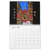 AIREDALE TERRIËR KALENDER (Jan 2027)
