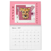 AIREDALE TERRIËR KALENDER (Feb 2027)