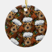 Airedale Terrier Keramisch Ornament (Voorkant)